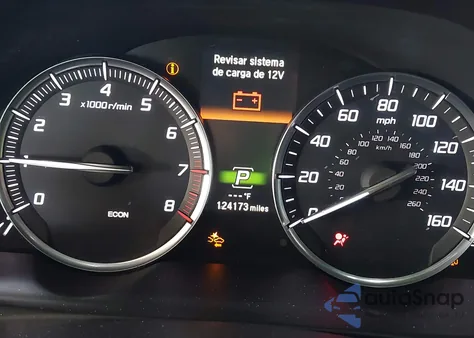 2015 Acura Tlx V6 Advance z USA, uszkodzony, nr VIN 19UUB2F77FA010816